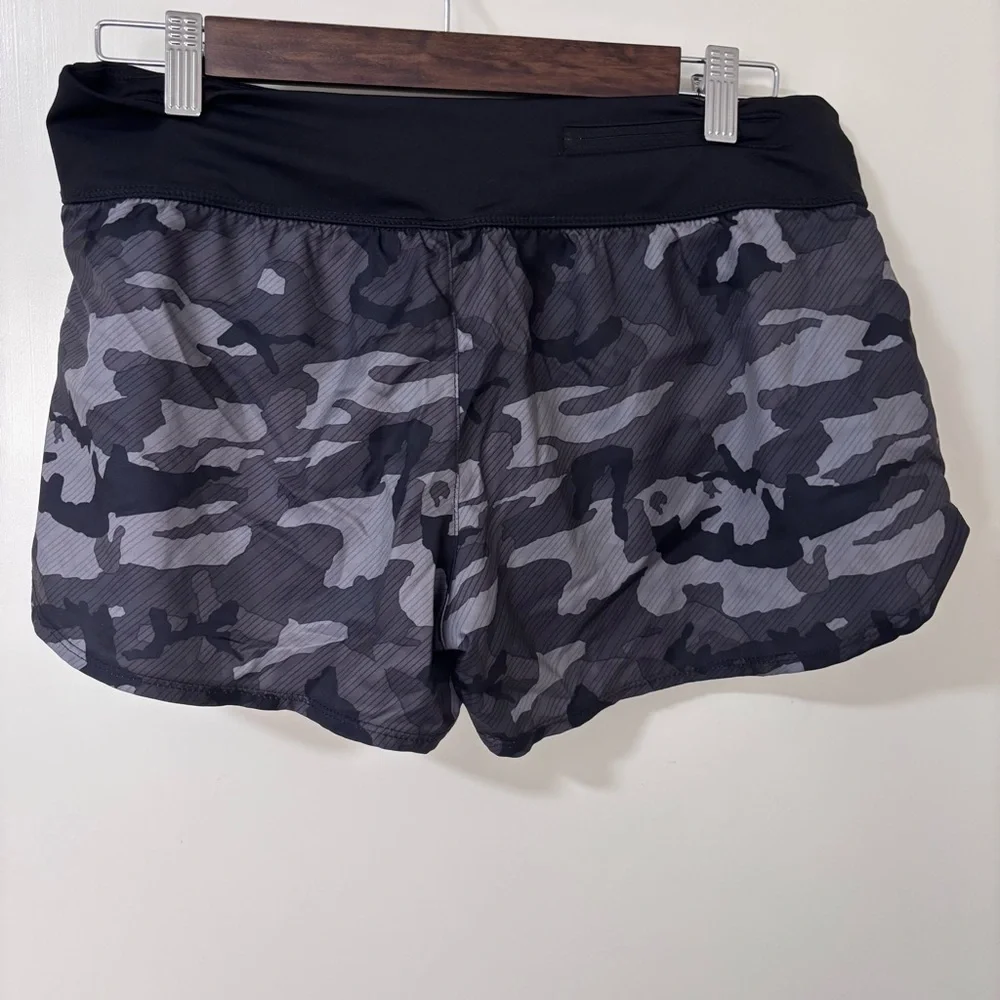 Nike Camouflage camo swim board Shorts black gray size M